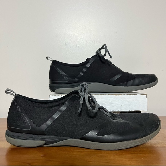 Merrell Ceylon J42792 Black Gray Athletic Running Training Shoes - Women's 7.5 - Picture 1 of 11